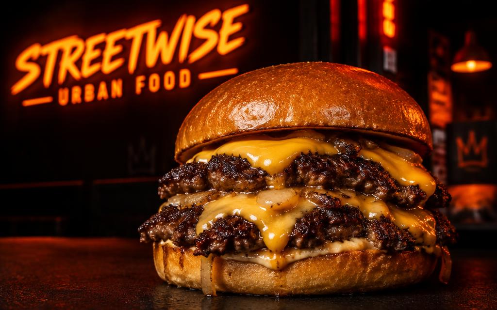 Streetwise Urban Food illustrated brand artwork